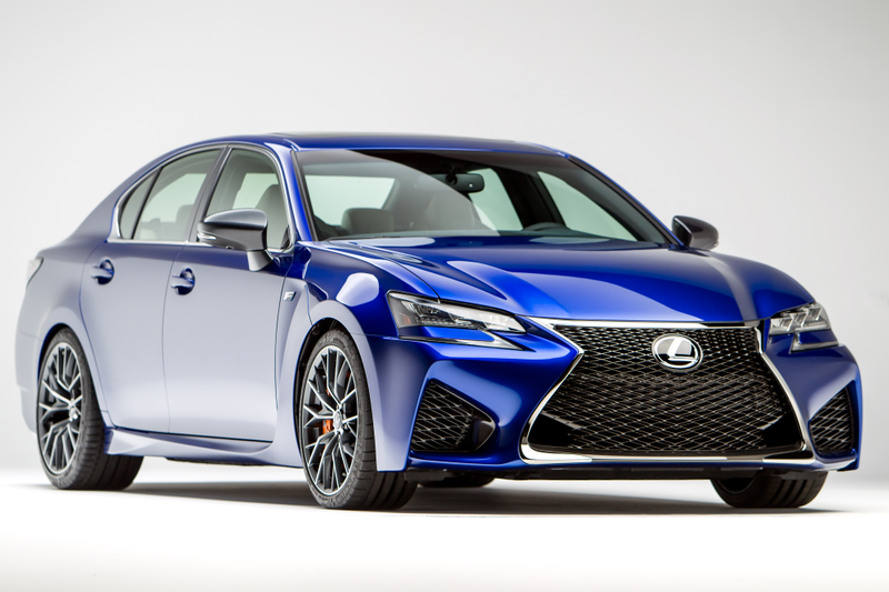 Illustration for article titled 2016 Lexus GS F gets 467-hp V8
